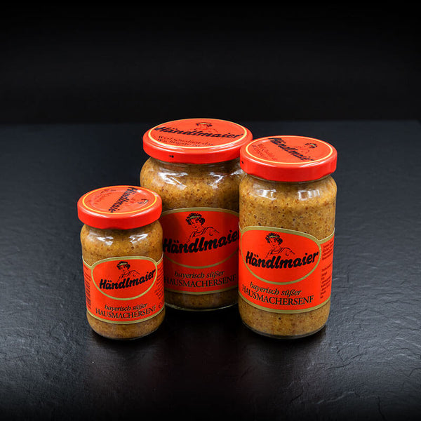 Bayerischer süßer Hausmachersenf Händlmaier